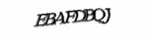 Security check image, please type the characters shown